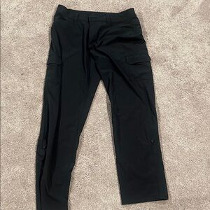 Eddie Bauer Womens Black Cargo Pants